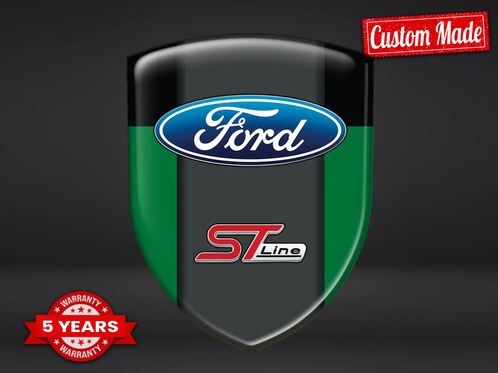 Ford Autosticker Premium Stern Exklusiv Design